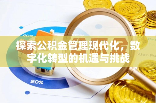 台山探索公积金管理现代化，数字化转型的机遇与挑战