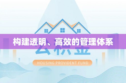 台山构建透明、高效的管理体系