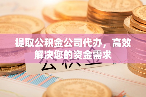 台山提取公积金公司代办，高效解决您的资金需求