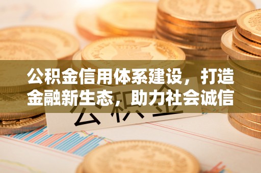 台山公积金信用体系建设，打造金融新生态，助力社会诚信发展