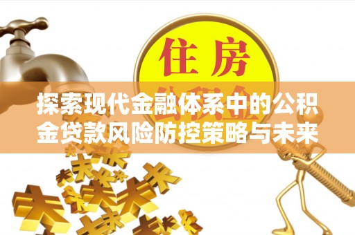 台山探索现代金融体系中的公积金贷款风险防控策略与未来发展趋势