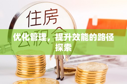 台山优化管理，提升效能的路径探索