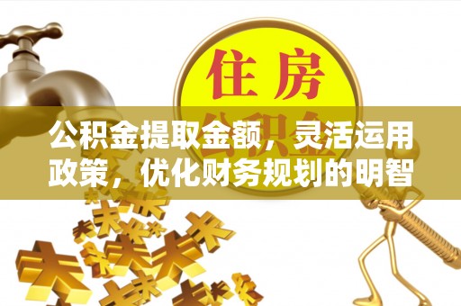 台山公积金提取金额，灵活运用政策，优化财务规划的明智选择