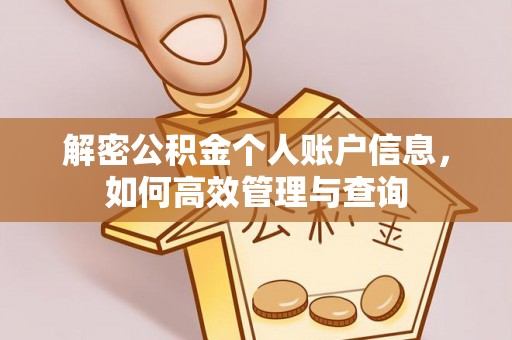 台山解密公积金个人账户信息，如何高效管理与查询