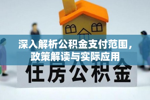 台山深入解析公积金支付范围，政策解读与实际应用