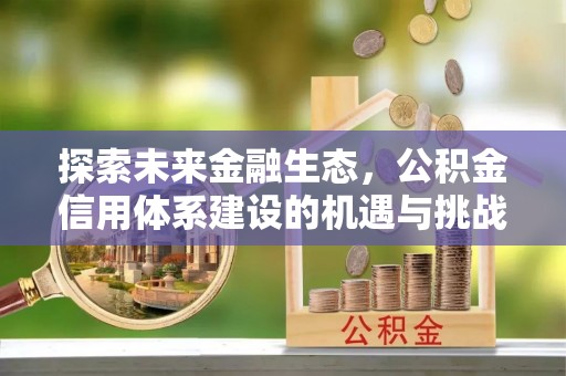 台山探索未来金融生态，公积金信用体系建设的机遇与挑战