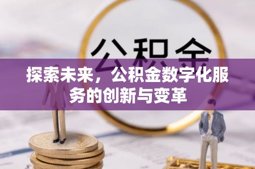 台山探索未来，公积金数字化服务的创新与变革