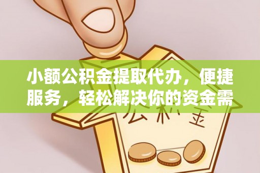 台山小额公积金提取代办，便捷服务，轻松解决你的资金需求