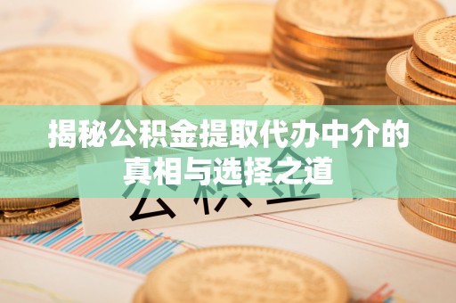 台山揭秘公积金提取代办中介的真相与选择之道