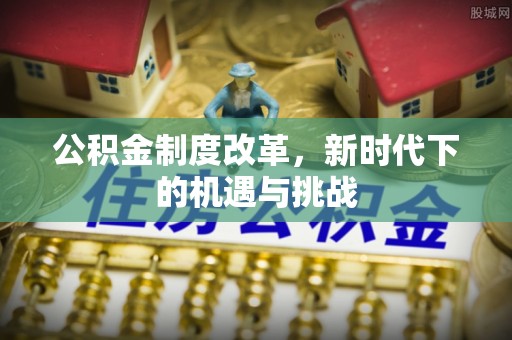 台山公积金制度改革，新时代下的机遇与挑战