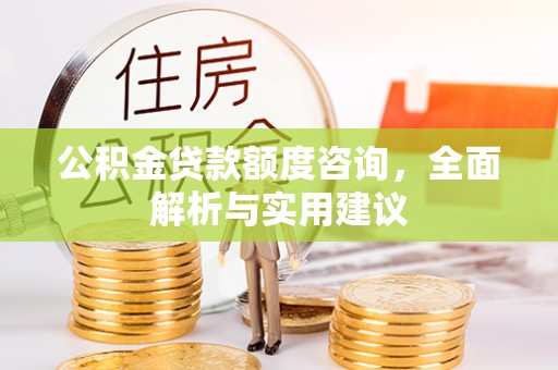 台山公积金贷款额度咨询，全面解析与实用建议